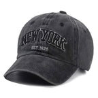 2026 New York Washed Cotton Cap For Men Women Gorras Snapback Caps Baseball Caps Sun protection Casquette Dad Hat Outdoors Cap