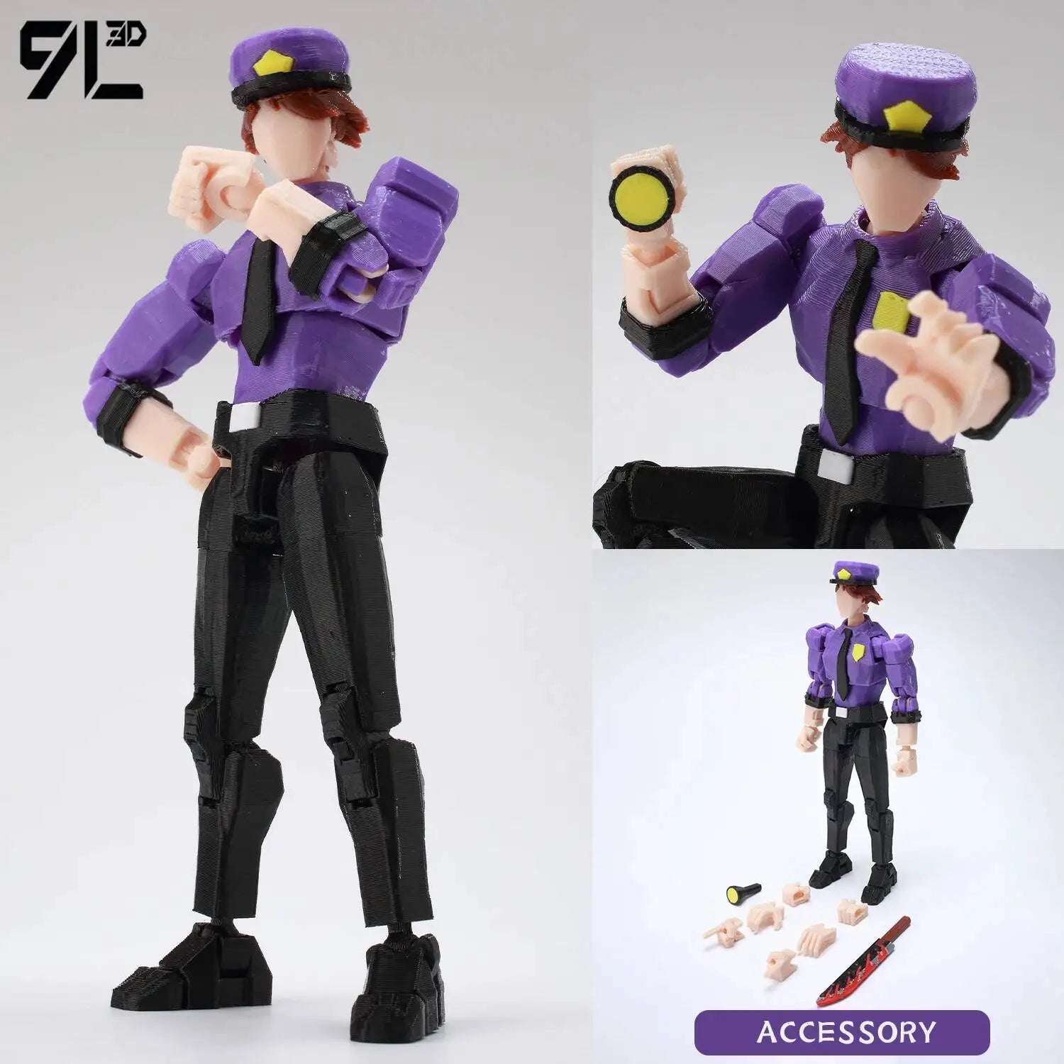 9L3D Dummy13 Horror Figure – Articulated Collectible Anime Model Toy