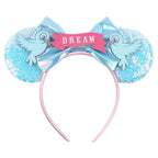 Nieuwste Mickey Mouse Oren Hoofdband Kid Adult Festival Party Pailletten Strik Haarband Vrouwen Baby Girl Party Haar Accessories