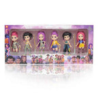 HOT Anime Kpops Demon Hunters Figure Rumi Zoe Mira anime polyvinyl chloride character collection desktop trinkets Childrens gift