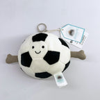Golf Ball Plush Keychain, Grape Keychain, Jellyfish Plush toy, Hippopotamus, And Plush Elephant JC Bag Keychain