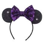 2026 Latest Halloween Cobweb Ears Headband Women Festival DIY Mouse Hairband Kids Party Villains Cosplay DIY Hair Accessories