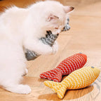 Catnip Fish Toy – Interactive Plush Simulation Fish for Cats & Kittens