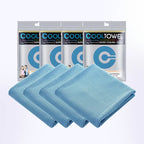 4pcs Cooling Towels (35.4 * 11.8 Inches), Soft Breathable Sports Towel For Outdoor, Gym, Yoga, Exercise, Camping, Fitness, Runni