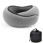 Travel Neck Pillow – U-Shaped Memory Foam Snail Style Neck Support