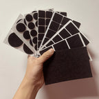 Thickened Self-adhesive Felt Chair Leg Pads Anti Slip Scratch Resistant Noise Resistant Floor Furniture Protection Pads Gaskets