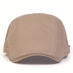 British Newsboy Flat Cap for Casual Vintage Outdoor Style