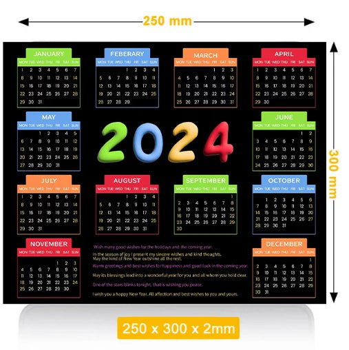 Gaming Large Mousepad – Anti-Slip Rubber Desk Mat with Stitched Edge, Extra-Large Mousepad