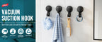 TAILI No Drilling Towel Hook Removable Vacuum Suction Cup Hooks Bathroom Robe Towel Holder Hook Kitchen Hotel Home Accessories