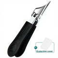 Thick Ingrown Nails Heavy Duty Stainless Steel Trimmer Safety Soft Grip Ultra Sharp 25 Degree Angled Blade Seniors Splash Proof