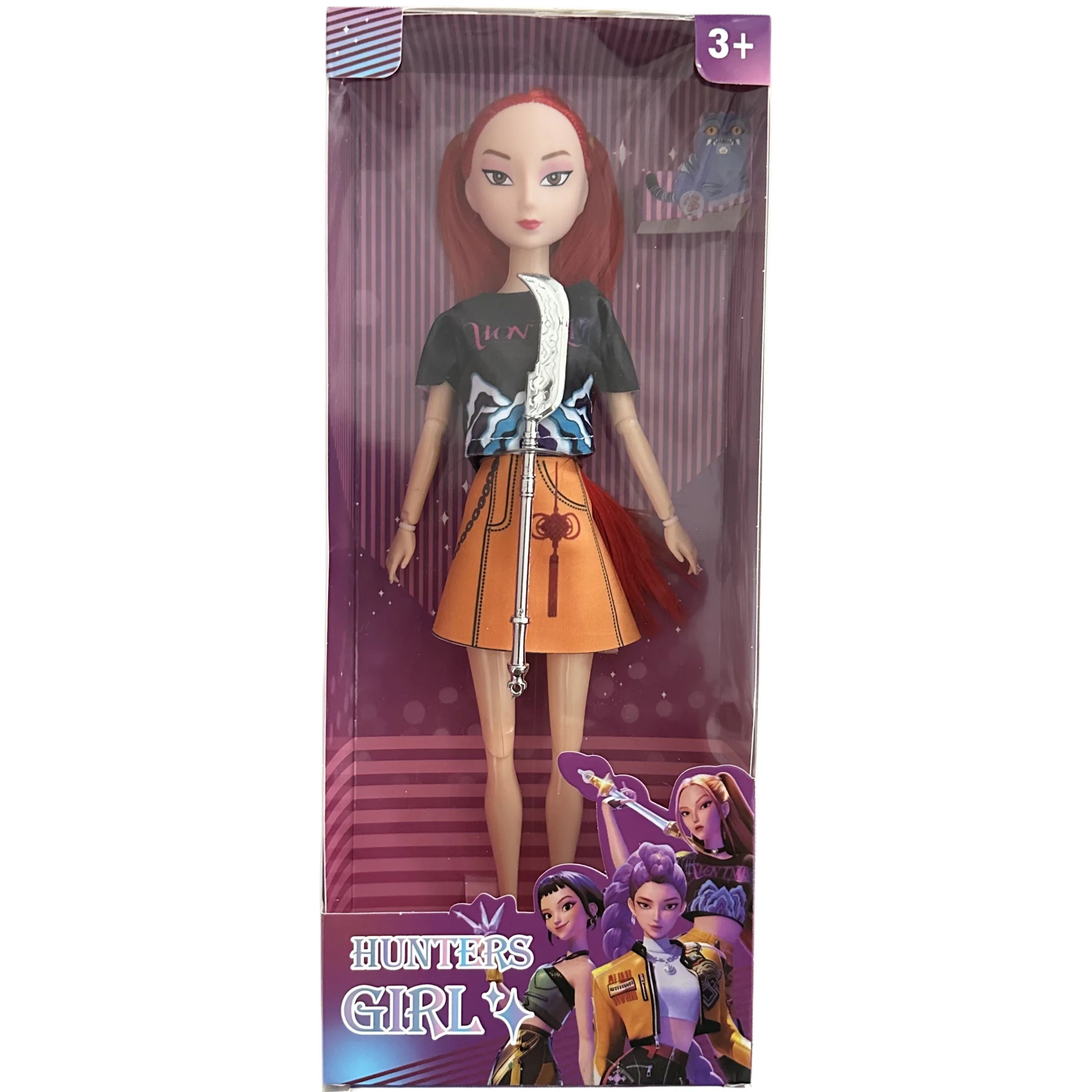 Kpop Anime Vinyl Doll Set – Rumi Mira Zoey Articulated Toy