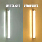 LED Motion Sensor Light Wireless LED Night Light Type C Rechargeable Light Cabinet Wardrobe Lamp Staircase Backlight For Kitchen