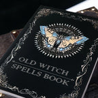 Old Witch Spells Book - Essential Tool for Witches & Wizard Beginners,  Perfect for Birthdays, Easter, Christmas, Halloween Gift