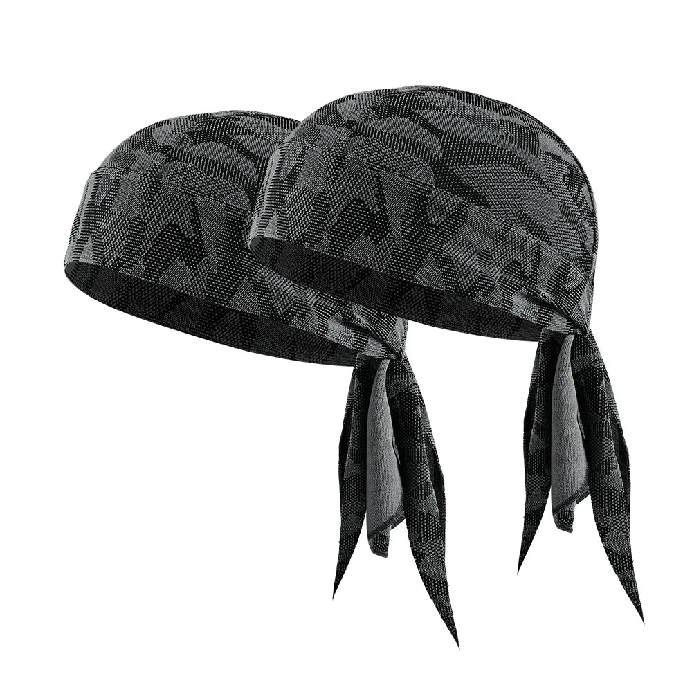 Summer Breathable Running Caps Pirate Hat Outdoor Sport Sun Protection Headscarf Cycling Helmet Liner Quick Dry Beanies Bandana