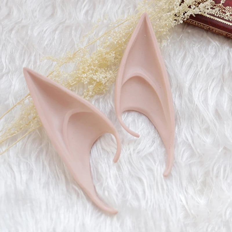Mysterious Angel Elf Ears Latex Fairy Cosplay Costume Accessory
