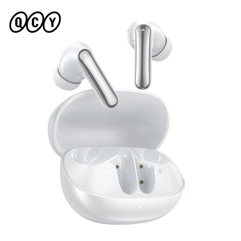 QCY Melobuds N20 BH25HT20A Wireless Bluetooth 6.0 Earphone -50dB Adaptive ANC 13mm Drivers Headsets 6 Mics HD Calls Earbud 40Hrs