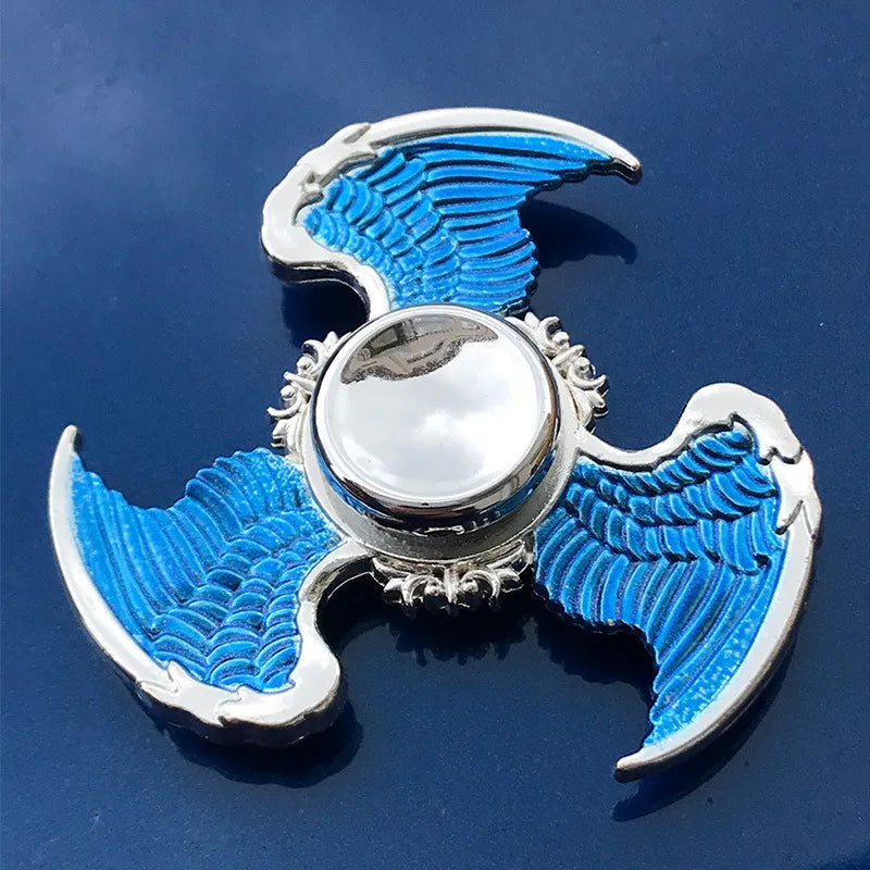 Colorful Zinc Alloy Fidget Spinner Smooth Bearing Hand Gyro Toy
