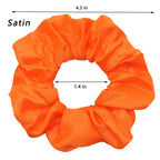 Satin Scrunchies Set for Women & Girls – 25/10/6 Pcs Elastic Hair Bands | Soft Silk Ponytail Holders & Fashion Hair Accessories