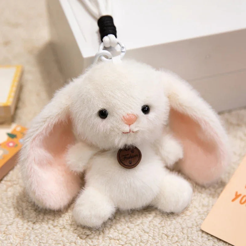 12cm Cute Sitting Animals Red Panda Cat Sloth Soft Plush Pendant Dolls Stuffed Capybara Pig Plushie Baby Toys Gifts For Children
