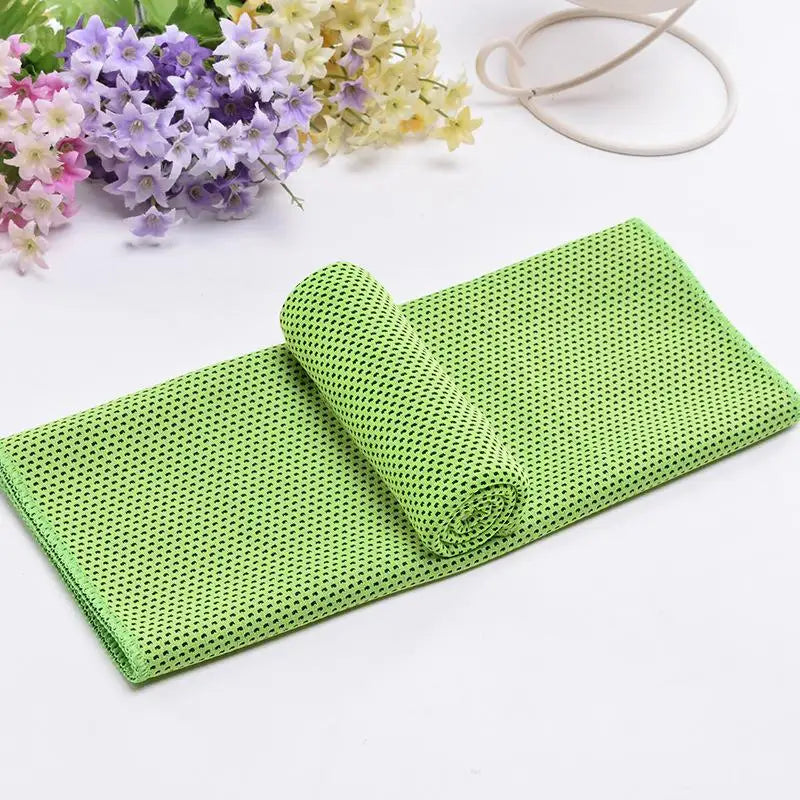 Circular Silicone Wrapped Cold Towel Cooling Towel Quick Drying Microfiber Towels Beach Accessories Towel Sport Fitness 2026