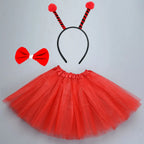 Animals  Children  Headband Tutu Skirt Tail Bow Kids  Girl Party Props Elephant Tiger Fox     Halloween Costume Cosplay