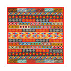 High Quality Skull Chimpanzees Print Cashew Hip Hop Cotton Square Bandana Scarf Riding Headband Paisley Gifts For Men Unisex