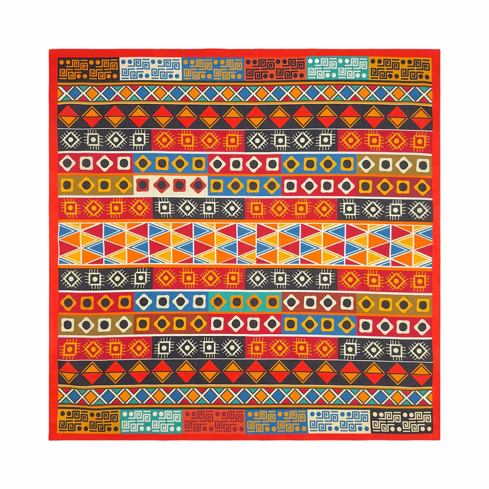 High Quality Skull Chimpanzees Print Cashew Hip Hop Cotton Square Bandana Scarf Riding Headband Paisley Gifts For Men Unisex