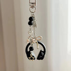 Premium Music Headphone Bag Charms Unisex Keychain Phone Strap Couple Gifts Backpack Pendant Accessory