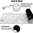 1PC Large Mouse Pads For Desk, Gaming Mouse Pad, Mouse Pad with Stitched Edges and Non-Slip Rubber Base, Extended Mouse Pad
