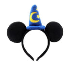 2026 Mickey Mouse Plush Magic House Disney Headwear Cosplay Decoration Christmas Party Cloth Hair Band Adult Kids Halloween Part