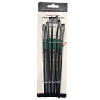 6pcs Artist Paint Brushes Set Artist Paintbrushes For Acrylic Oil Watercolor Acrylic Painting For Body Face Rock Canvas