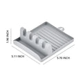 Multi-Function Kitchen Spatula Rack – Spoon Rest & Pot Lid Holder