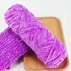 95g Chenille Soft Velvet Yarn Blended Knitting Wool Crochet Handmade Scarf Coat Baby Blanket And Hat