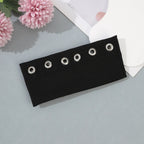 Punk Girl Hollowed Out Eyelets Wide Elastic Headband Stretchy Metal Rock Steampunk for Sports Headbands Hair Accessories