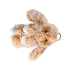 Fluffy Bunny Plush Keychain Cute Rabbit Bag Charm