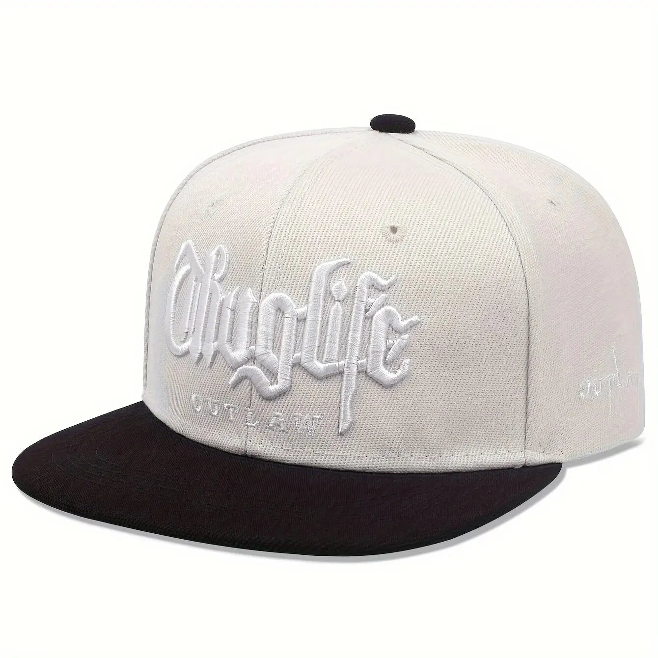 Thug Life Embroidery Snapback Baseball Cap for Streetwear Style