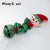 Christmas Elf Penguin Squeaky Dog Toy – Cute Plush Pet Toy