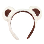 Plush Mouse Ears Headbands Cartoon Animal Ears Hair Hoop Cute Bear Ears Hairband Halloween Party Costume Photo Props F3MD