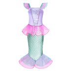 Girls Princess Dress Kid Cinderella Snow White Aurora Rapunzel Cinderella Halloween Costume Children Birthday Party Dress