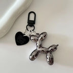 Jelly Cute Jelly Balloon Dog Keychain Pendant Cartoon Dog Chain Keychain - Lovely Accessory Jewelry Gift for Unisex Keys