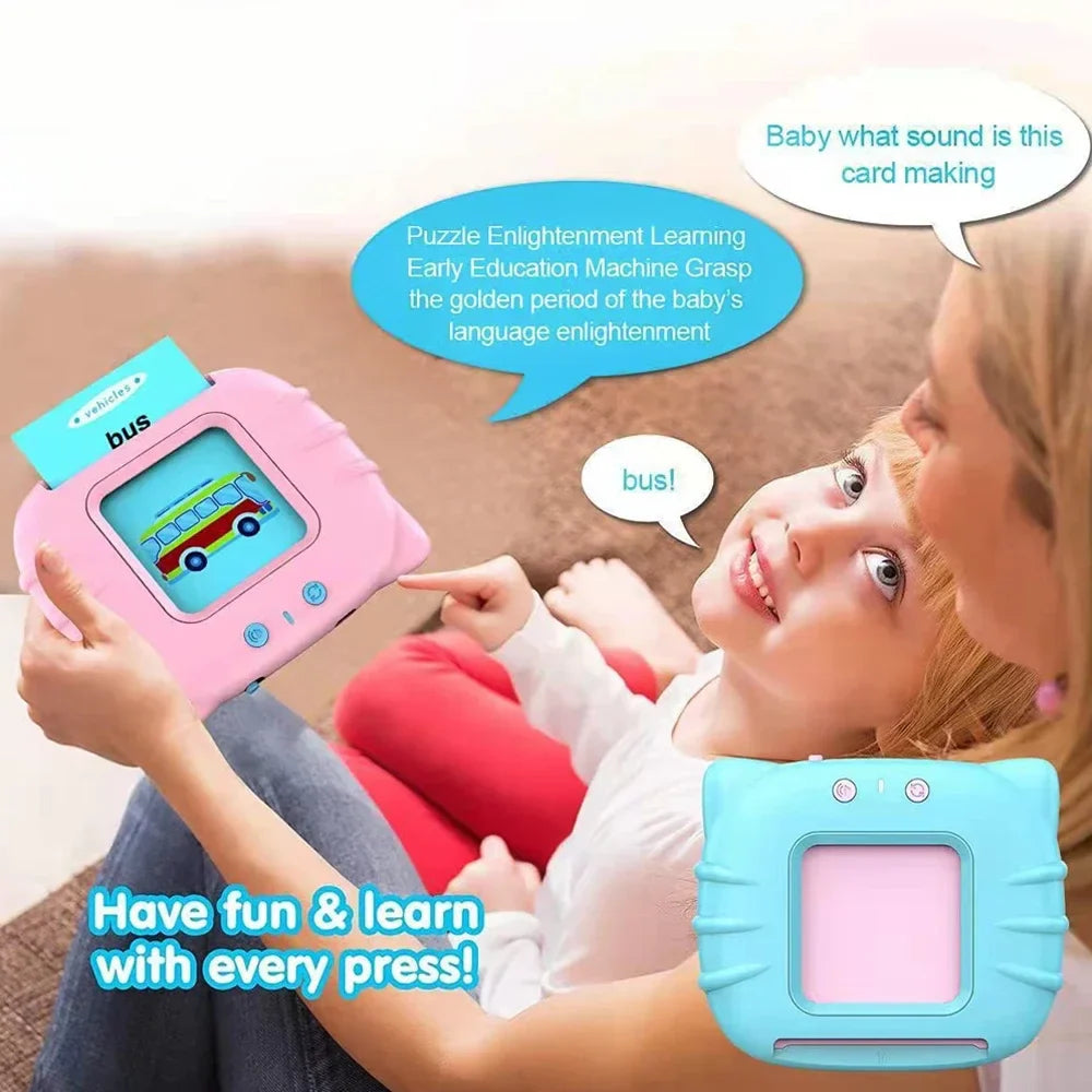 Talking Flash Cards Early Learning Educational Toy for Kids