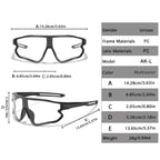 Photochromic UV400 Motorcycle Sports Sunglasses for Men & Women