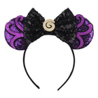 2026 Latest Halloween Cobweb Ears Headband Women Festival DIY Mouse Hairband Kids Party Villains Cosplay DIY Hair Accessories