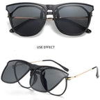 Polarized Clip-On UV400 Driving Sunglasses for Men & Women