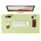 Large PU Leather Desk Pad – Non-Slip Office Mouse Pad & Desk Protector for Laptop, Keyboard, and Workstation