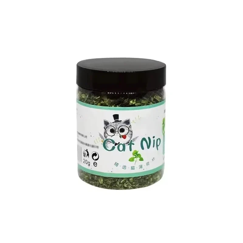 Organic Natural Catnip Mint Toy for Interactive Indoor Cat Play