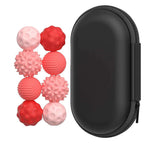 New Stress-Relief Magnetic Ball Toy Durable Rubber Fidget Spinner Toy Multicolor Novelty Relax Gadget for Adults and Youngsters