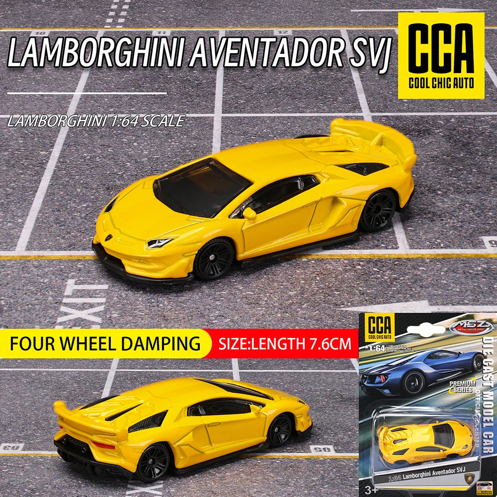 CCA 1:64 BMW M4 Z4 M850I M4 GT3 Exquisite Hanging Model Classic Car Static Car Model Alloy Die-Casting Car Model Collection Gift
