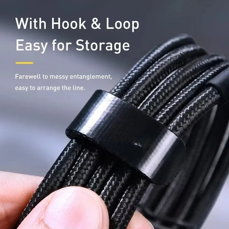 USB Type C To USB C Cable For iPhone 18 17 100W/5A PD Fast Charging Charger Cord For Macbook Xiaomi Samsung Type-C Cable