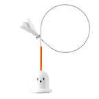 New cat funny cat stick steel wire long pole feather cute cat toy kitten fishing rotating self-pleasure relief pet toy